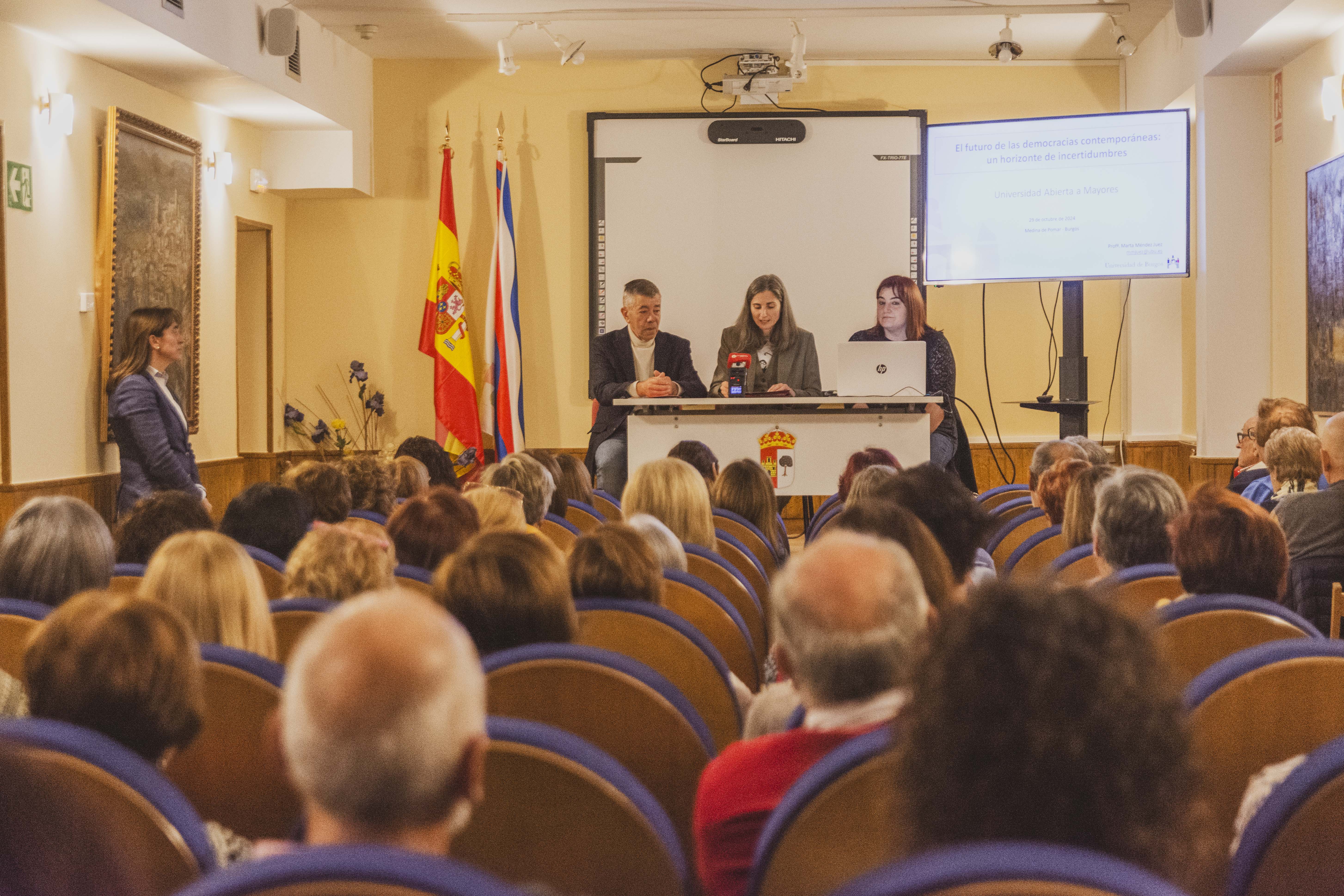 Arranca un nuevo curso de la Universidad Abierta a Mayores de la UBU en Medina de Pomar