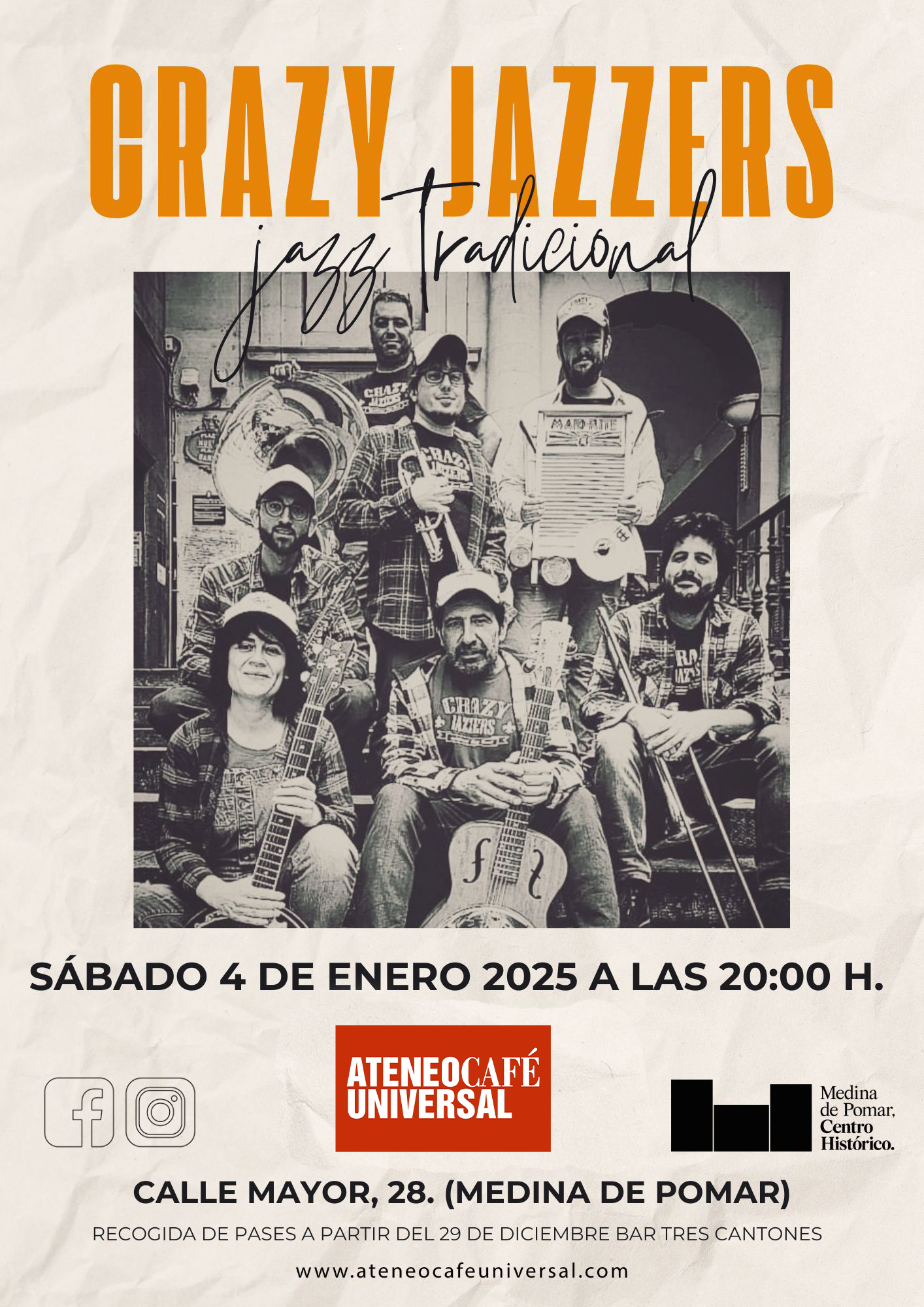 CONCIERTO CRAZY JAZZERS