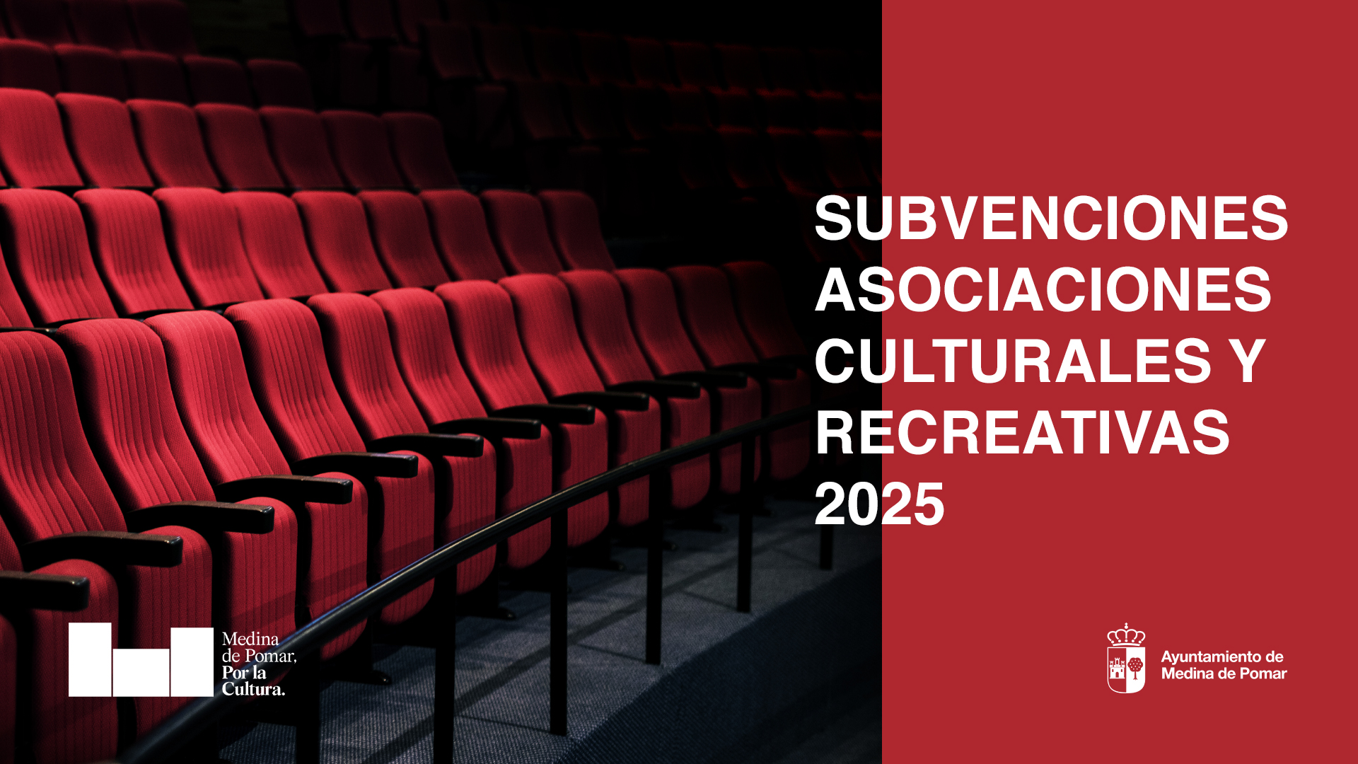 Subvenciones a asociaciones culturales y recreativas 2025