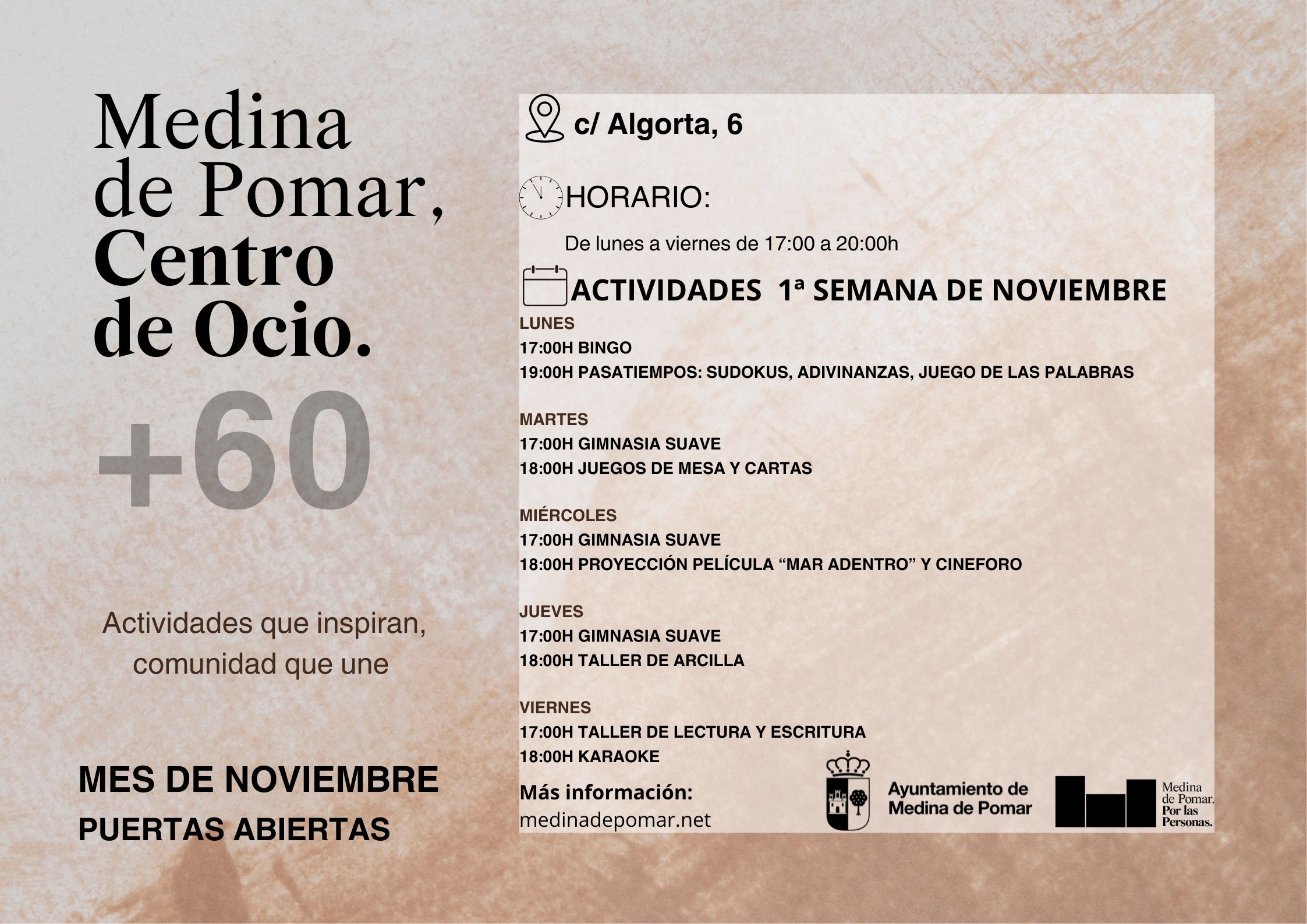 actividades 1a semana noviembre