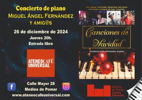 CONCIERTO MIGUEL ÁNGEL FERNÁNDEZ Y AMIGOS