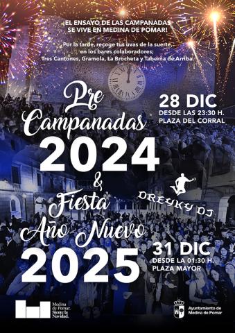 PRECAMPANADAS Y FIESTA AÑO NUEVO